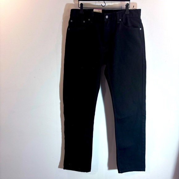 LEVI’S 505 Sz 32 x 32 Regular Jeans Black 100% Cotton NEW WITH TAGS - Picture 2 of 11
